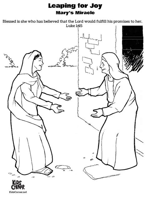 Bible Coloring Page Leaping For Joy Bible Coloring Pages Sunday