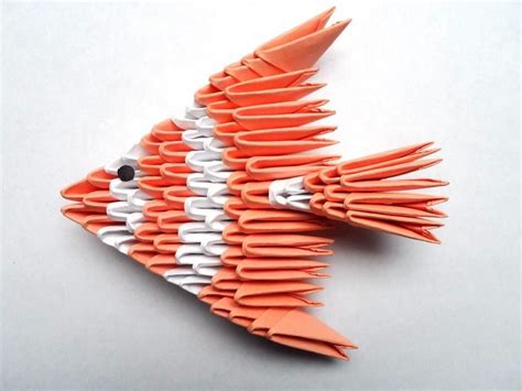 3d Origami Angelfish Origami Angelfish 3d Origami Origami
