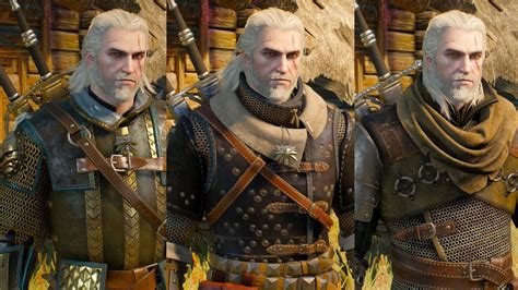 The Witcher 3 Wild Hunt All Witcher Gear Sets Showcase Looks And Stats