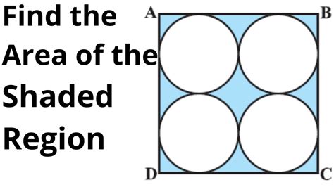 In The Given Figure Abcd Is A Square Of Side 14 Cm Find The Area Of