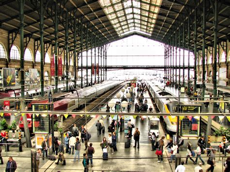 Gare Du Nord The Famous Train Station In Paris Gare Du No Flickr