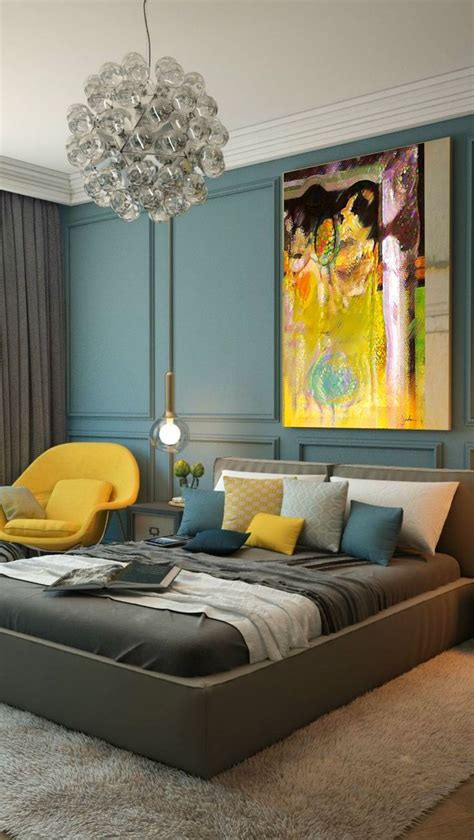 Best Grey And Yellow Bedroom Design Ideas For Your Home Design Pics
