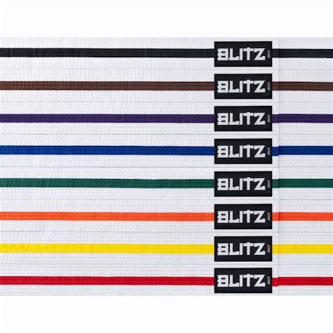 Tang Soo Do Belts For Gradings And Competitions Blitz