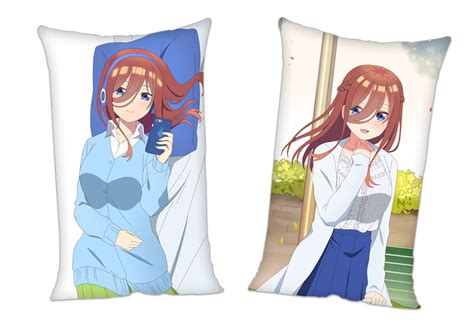 The Quintessential Quintuplets Miku Nakano Anime 2way Tricot Air Pillow