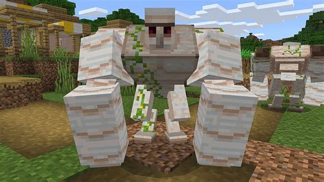 How To Upgrade An Iron Golem In Minecraft Youtube