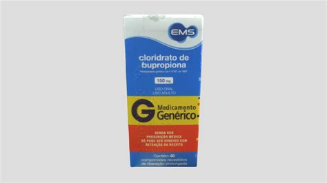 Ems Gen Ricos E Cloridrato De Bupropiona D Model By Labscs