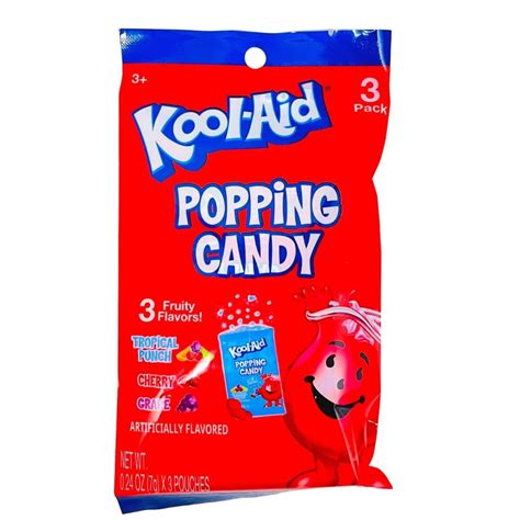 Kool Aid Popping Candy 3 Pack 72oz Candy Funhouse Candy Funhouse Us