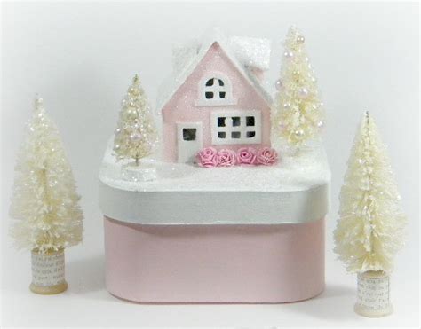 Pink Christmas Cottage Mysocalledjunkylife Flickr