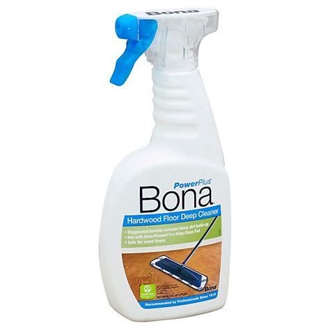 Bona Floor Cleaner Power Plus Deep Clean For Hardwood Floors Spray 22
