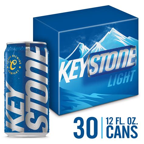 Keystone Light Beer Lager Beer 30 Pack Beer 12 Fl Oz Cans 41 Abv