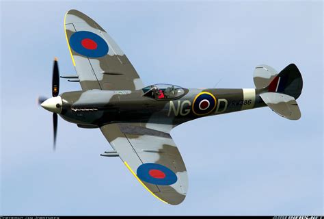 Supermarine 361 Spitfire Lf16e Untitled Biltema Aviation Photo