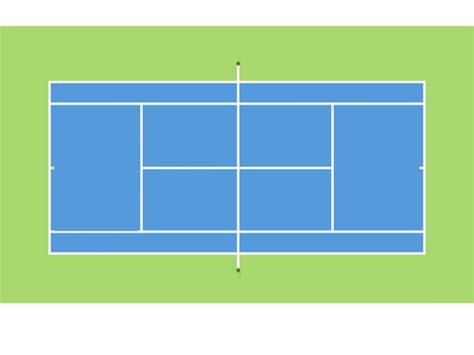 Tennis Final Court Diagram Quizlet