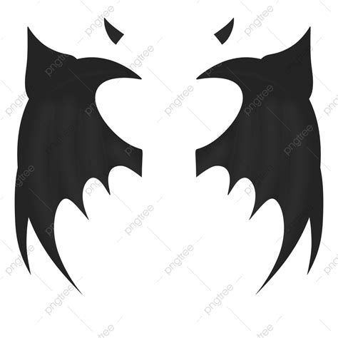 Demon Wing Silhouette