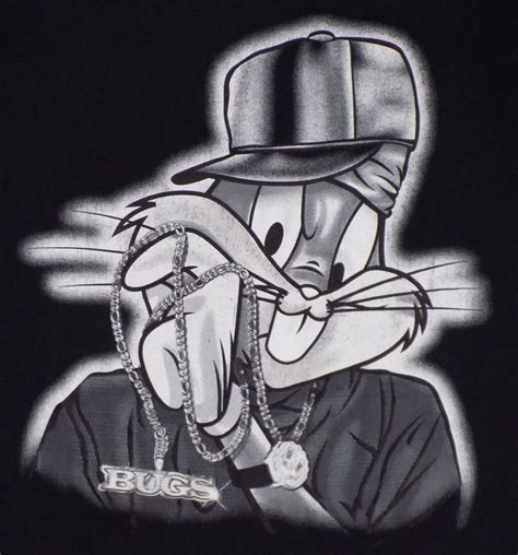 How To Draw Bugs Bunny Gangster The New Art