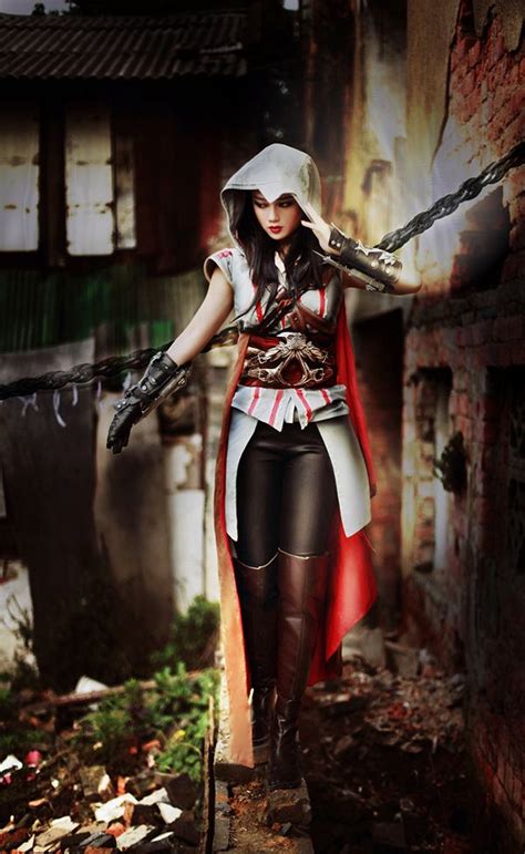 Assassin S Creed Ezio Cosplay Costume On Behance … Cosplay Woman Cosplay Outfits Cosplay