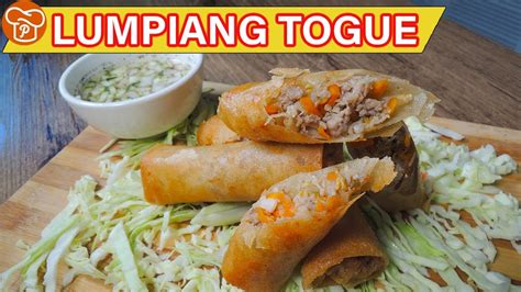 how to cook lumpiang togue must try pinoy easy recipes youtube