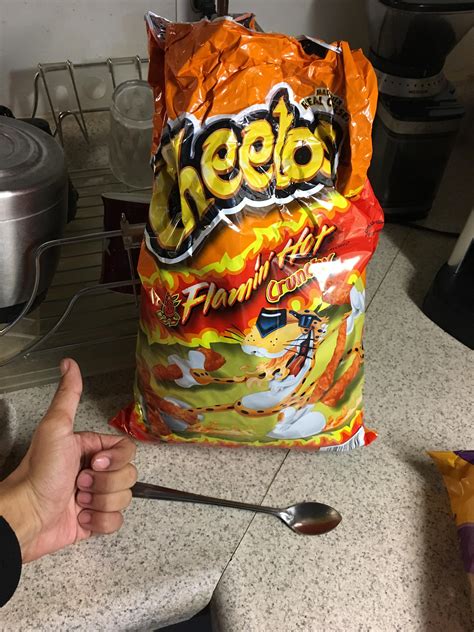 I Ate A Giant Bag Of Hot Cheetos Flaming Hot Chips