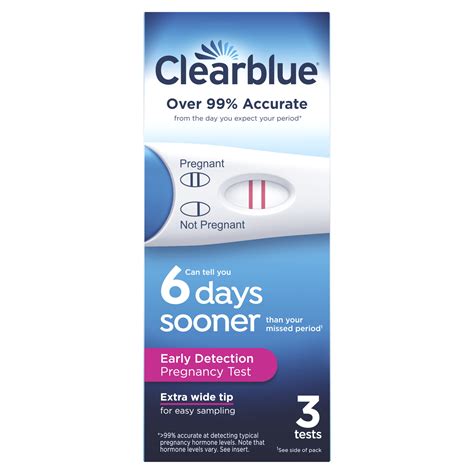 Clearblue Early Detection Pregnancy Test 3 Count