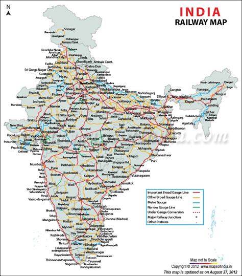 India Railway Map India Railway India World Map Indian Railways