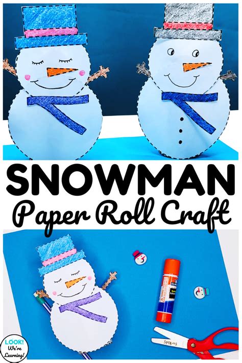 Easy Toilet Paper Roll Snowman Craft For Kids Laptrinhx News