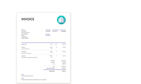 Free Forms Invoice Templates