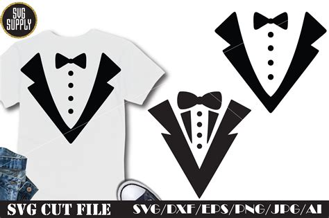 Tuxedo Svg Tuxedo Clipart Suit Svg Suit Svg File Ph