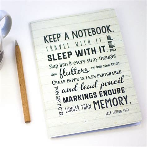 Inspirational Quote Notebook By Little Pieces