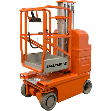 Ballymore Drivable Vertical Mast Lift 18 Platform 330 Lb Capacity