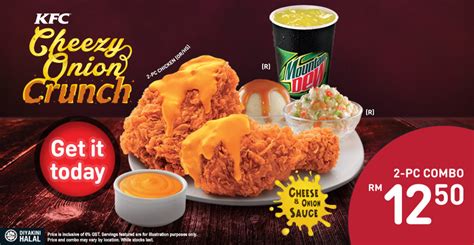 Ayam goreng hot & spicy disaluti kepingan nacho ranggup dihidangkan bersama sos keju. Kisah Hidup Ku ...: CPUV NUFFNANG #102 | KFC CHEESY ONION ...