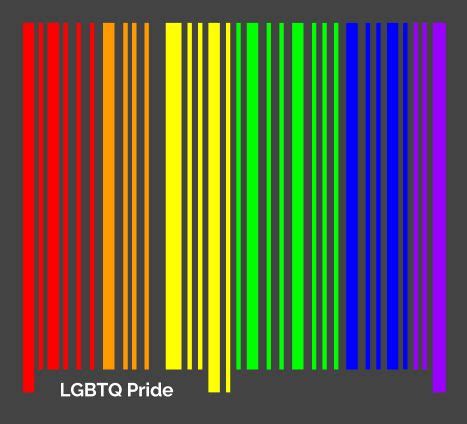 Lgbtq Pride Barcode Lgbtq Pride Pride Rainbow Images