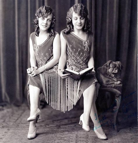 Violet And Daisy Hilton Also Known As The San Antonio Siamese Twins And The Hilton Sisters