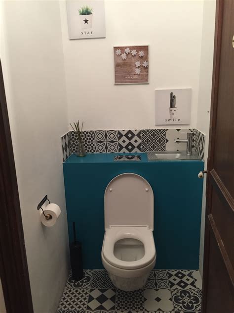 Amenagement Toilette Suspendu Betonlook Tegels Met Geberit Toilet