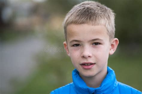 Close Up Portrait Of Cute Child Boy Stock Image Image Of Close