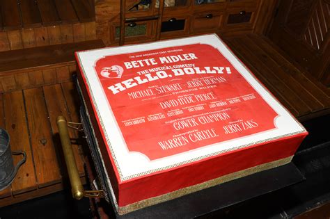 Broadways Hello Dolly Celebrates Bette Midlers Birthday In Onstage