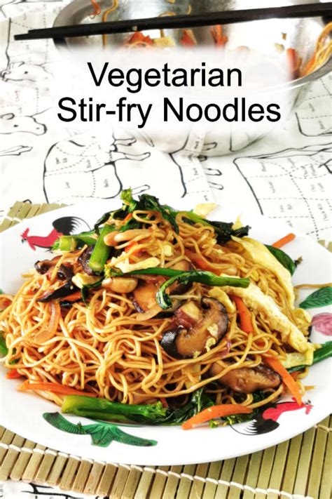 Vegetable Stir Fry Noodles How To Cook With Mushrooms Absolutely Tasty