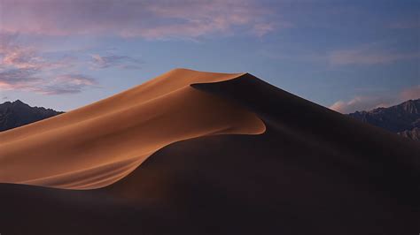 Stock Macos Mojave Dunes Night Desert 5k Fondo De Pantalla Hd