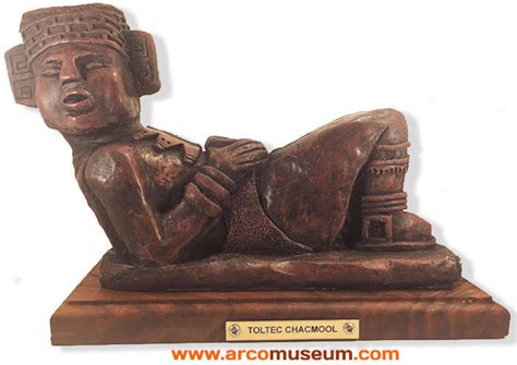 Chacmool Sculpture Mayan Aztec And Toltec Chatmool Replica Figure Pre