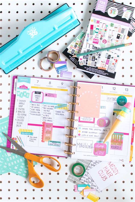 Happy Planner Setup Ideas