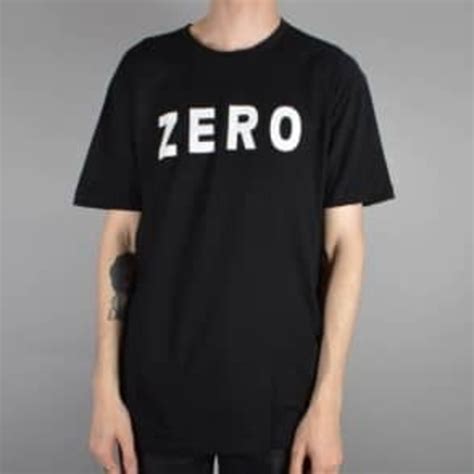 Zero Skateboards Army Tee T Shirt Logo Black