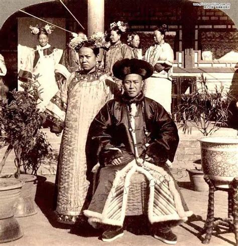 Старые фотографии дворян династии Цин Эксклюзив Cn