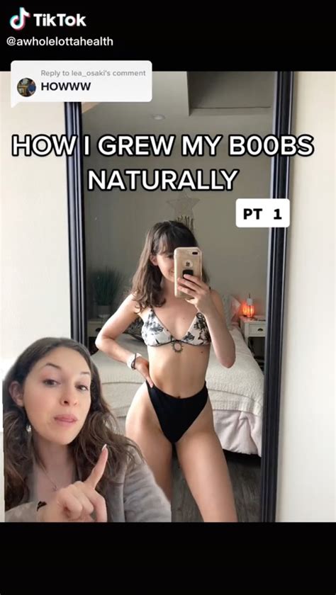 I Had Small Boobs But Made Them Bigger Without Surgery Here S How