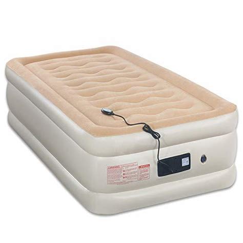 Tuomico 80x39x19”twin Air Mattress Built In Remote Control Pump Double