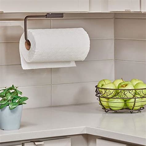 Interdesign Forma Wall Mounted Metal Paper Towel Holder Swiveling Roll