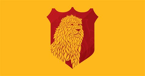 Gryffindor Lion Shield Crest Gryffindor Kids Hoodie Teepublic
