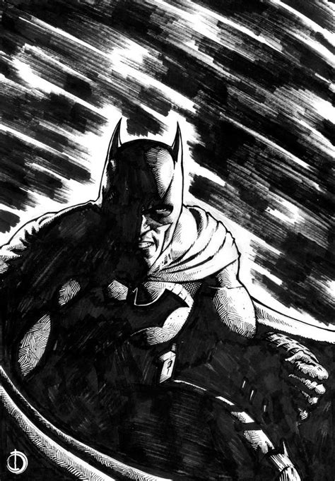 Batman Ink By Santiagocomics On Deviantart