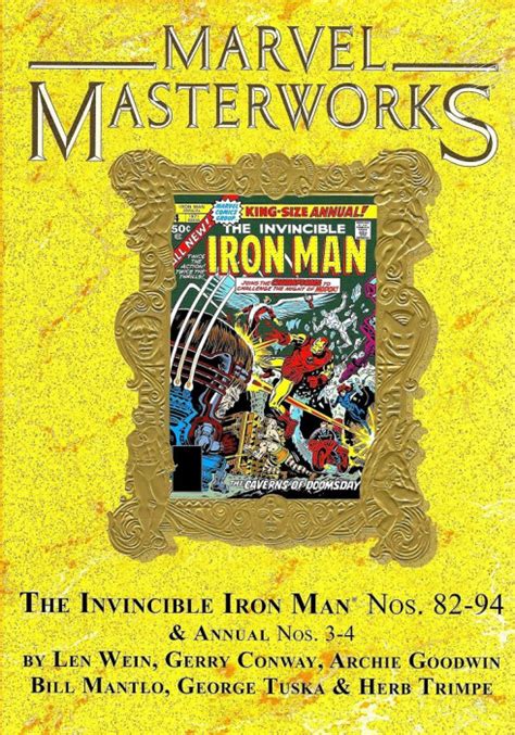 Marvel Masterworks The Invincible Iron Man Hard Cover 1d Marvel