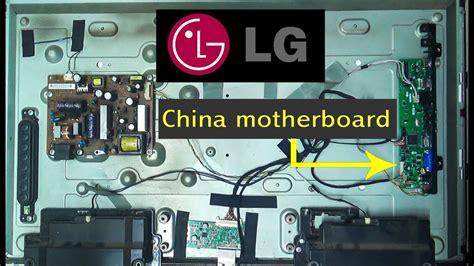 Lg Led Tv Motherboard Replace Youtube