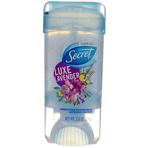 Secret Fresh Clear Gel Antiperspirant Deodorant Luxe