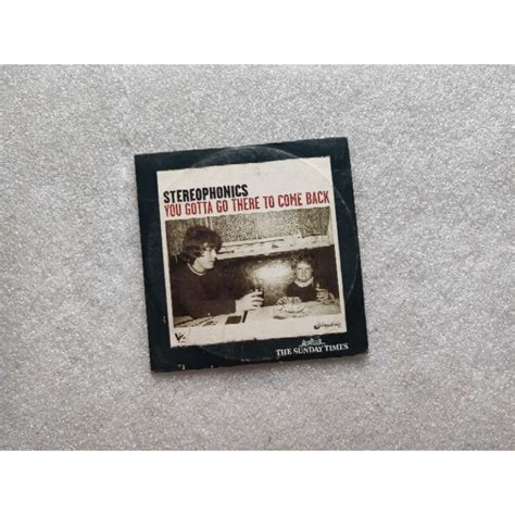 Jual Cd Audio Rock Stereophonics You Gotta Go There To Come Back