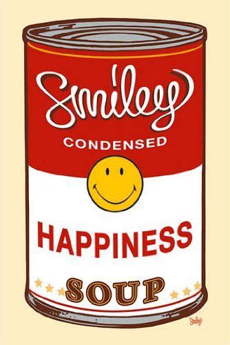 24x36 Smiley Condensed Happiness Soup Art Print Poster Check Out The